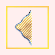 Load image into Gallery viewer, THE BURANO COLLECTION 1 striped napkin with piping with a minimum order of 30 pieces - Pre Order Now