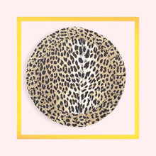 Load image into Gallery viewer, Maximalist Leopard placemat with ruffles  - One Piece - Ready to ship
