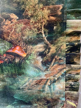 Load image into Gallery viewer, Dutch forest print panama cotton napkins - 1 item with a minimum order of 2 - Ready to ship
